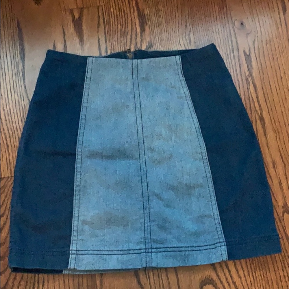 Free People Denim Skirt